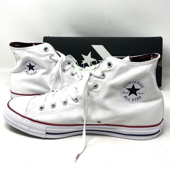 Converse Ctas High Top Canvas I ❤️ NY White Men’s Size 161184F - Picture 3 of 7